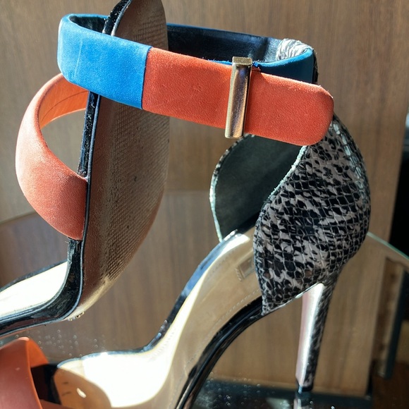 Schultz multi coloured heels - Picture 9 of 10